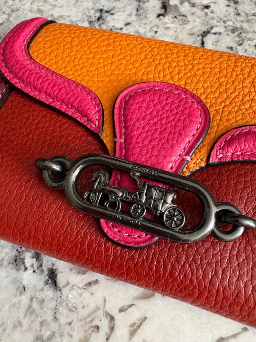 NWT! Coach Jade Colorblock Wallet - Picture 3 of 9